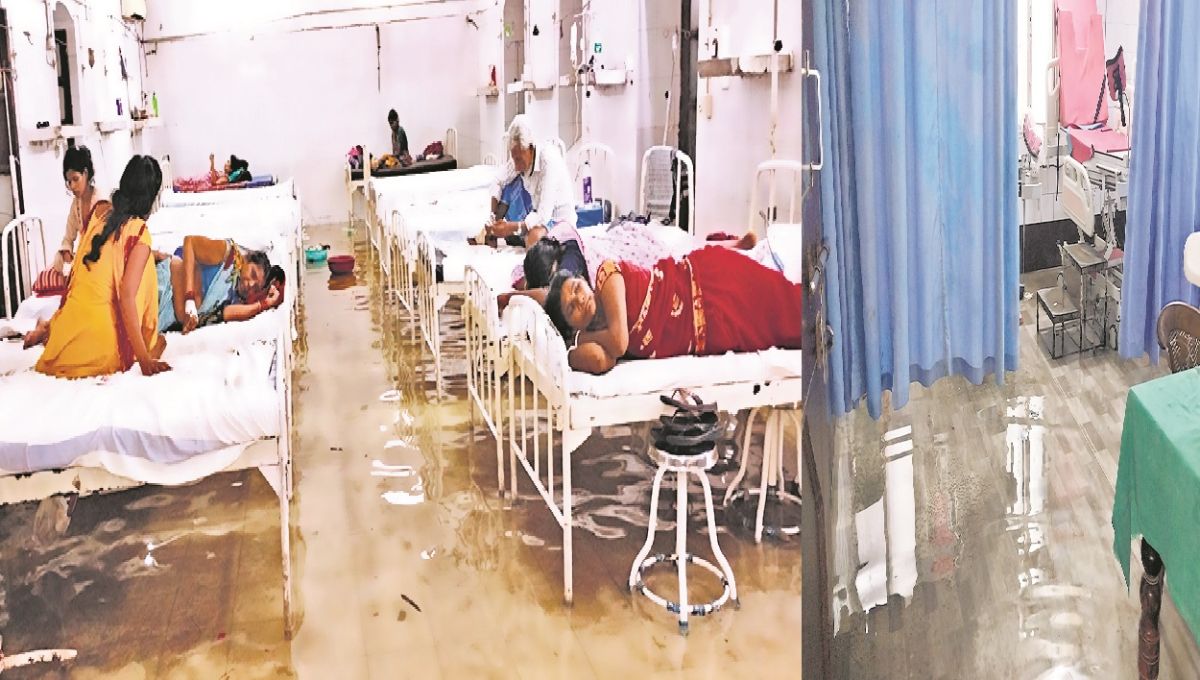 Siwan के मैरवा स्थित सरकारी अस्पताल