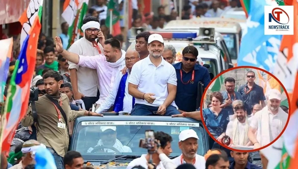 बिहार में "वोटर अधिकार यात्रा"